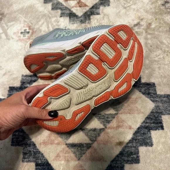 HOKA One One Bondi 7 Women’s Gray Running Shoes size 6.5 D - Picture 5 of 7